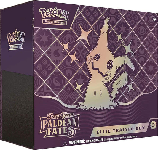 Pokemon TCG: Scarlet & Violet 4.5 Paldean Fates- Elite Trainer Box